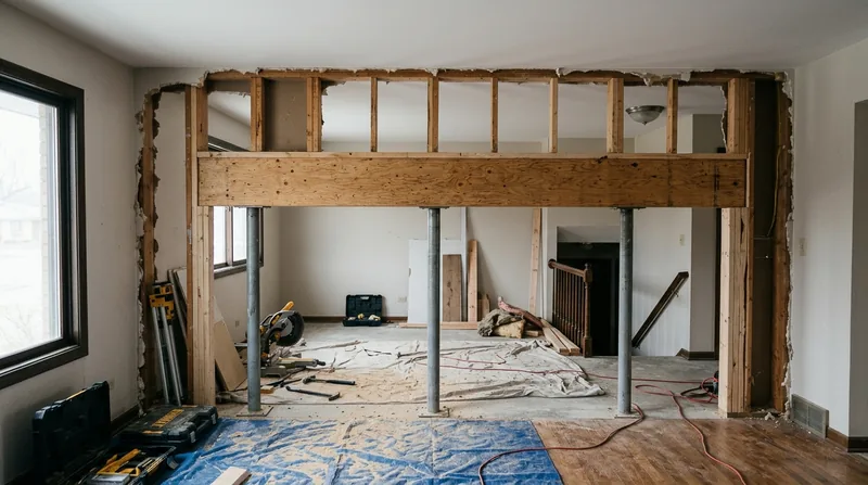 Beam Replacement & Load-Bearing Wall Removal Joliet
